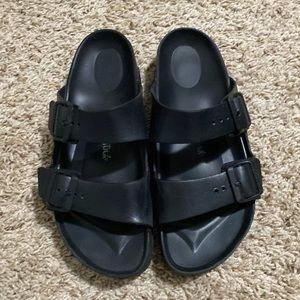Birkenstock Black Slides Size 40
